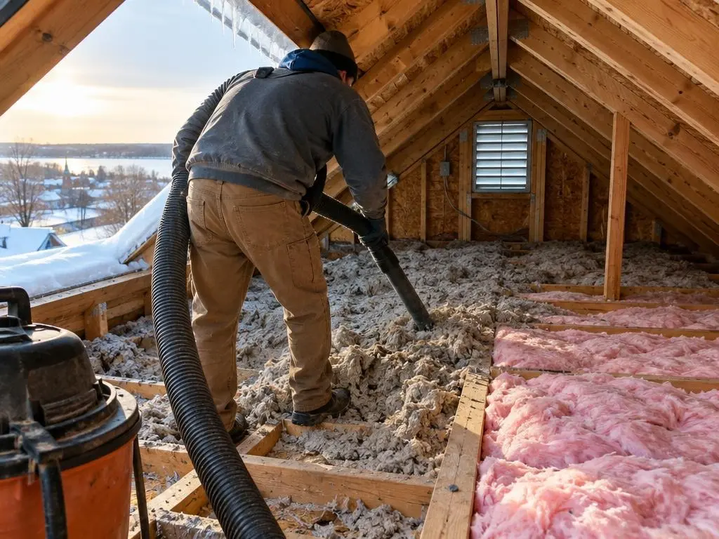 Insulation Removal & Replacement in St. Cloud, MN