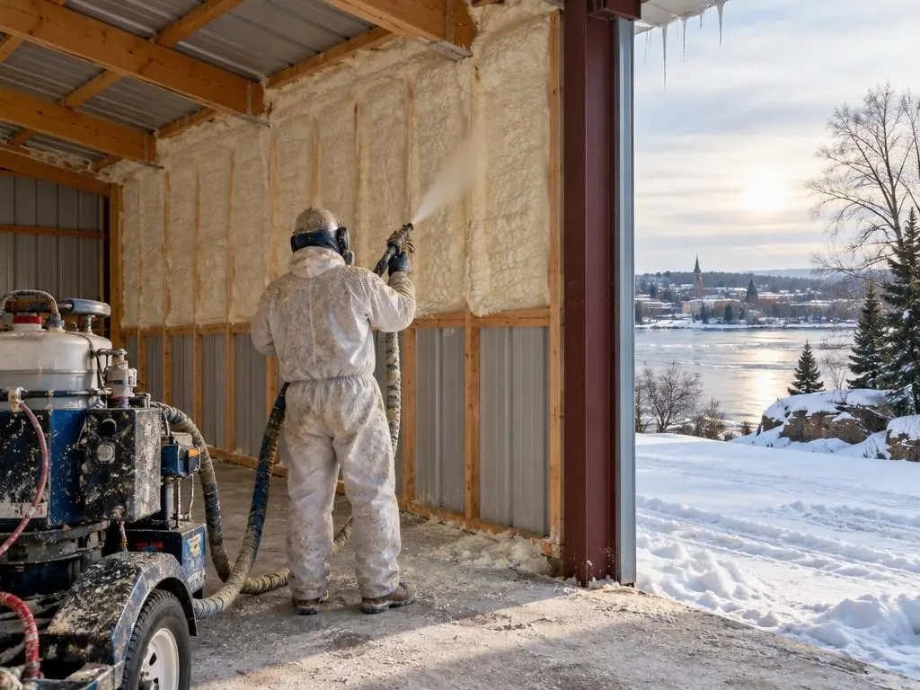 Pole Building & Garage Insulation in St. Cloud, MN